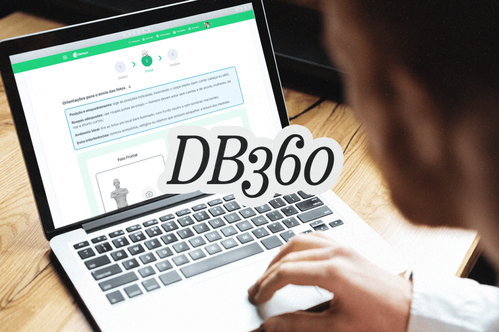 Avaliação antropométrica online com DB360 do Dietbox
