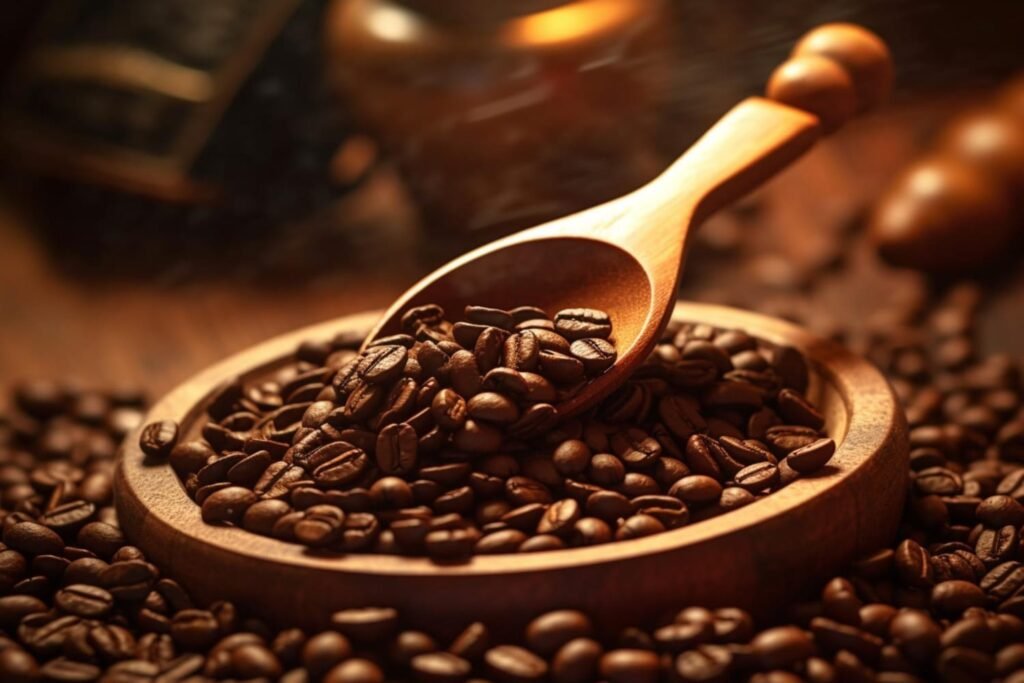 Xícaras de café e chá representando os benefícios da cafeína